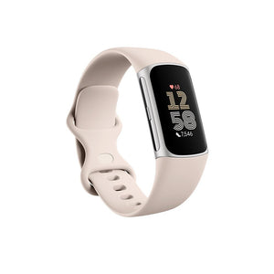 Fitbit Charge 6 OLED Wristband Activity Tracker porcelain/aluminium silver_77223.jpg