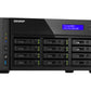 QNAP TS-h1290FX NAS Tower EPYC 7232P 64 Go DDR4 0 To QuTS hero Noir