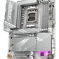 GIGABYTE X870 AORUS ELITE WIFI7 ICE Carte Mère - Prend en charge les processeurs AMD Ryzen 9000, 16+2+2 phases VRM numérique, jusqu'à 8200MHz DDR5 (OC), 3xPCIe 5.0 + 1xPCIe 4.0, Wi-Fi 7, LAN 2,5GbE, USB 4