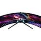 Samsung G95NC LED display 144,8 cm (57") 7680 x 2160 pixels Dual UHD QLED Blanc
