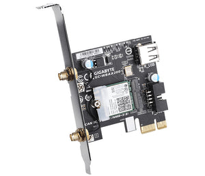 GIGABYTE GC-WBAX200 carte réseau Interne WLAN / Bluetooth 2400 Mbit/s