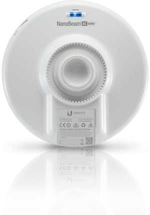 Ubiquiti NanoBeam 5AC Gen 2 Pont réseau 450 Mbit/s Blanc