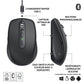 Logitech 910-006929 souris Bureau Droitier RF sans fil + Bluetooth Laser 8000 DPI