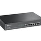 TP-Link TL-SG1008MP commutateur réseau Non-géré Gigabit Ethernet (10/100/1000) Connexion Ethernet, supportant l'alimentation via ce port (PoE) Noir
