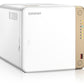 QNAP TS-462-4G serveur de stockage NAS Tower Intel® Celeron® N4505 4 Go DDR4 0 To QNAP QTS Blanc