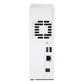 QNAP TS-133 serveur de stockage NAS Tower Cortex-A55 2 Go DDR4 0 To QNAP Turbo System Blanc