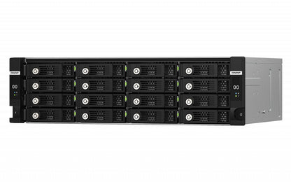 QNAP TL-R1620Sdc Boîtier disque dur/SSD Noir 2.5/3.5"