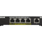 NETGEAR GS305Pv2 Non-géré Gigabit Ethernet (10/100/1000) Connexion Ethernet, supportant l'alimentation via ce port (PoE) Noir