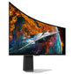 Samsung G95SC écran plat de PC 124,5 cm (49") 5120 x 1440 pixels Dual QHD OLED Argent