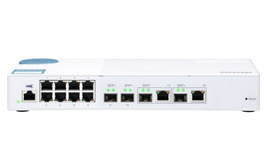 QNAP QSW-M408-2C commutateur réseau Géré L2 10G Ethernet (100/1000/10000) Blanc