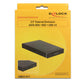 DeLOCK 47226 Boîtier de disques de stockage Boîtier disque dur/SSD Noir 2.5"