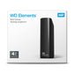 Western Digital WD Elements Desktop disque dur externe 4 To Micro-USB B 3.2 Gen 1 (3.1 Gen 1) Noir
