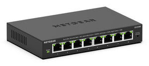 NETGEAR GS308E Géré L2/L3 Gigabit Ethernet (10/100/1000) Noir