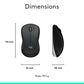 Logitech 920-008676 clavier Souris incluse Universel RF sans fil AZERTY Français Noir, Blanc