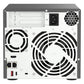 QNAP TVS-H474 NAS Tower Intel® Pentium® G7400 8 Go DDR4 0 To QuTS hero Noir