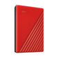 Western Digital My Passport disque dur externe 4 To 3.2 Gen 1 (3.1 Gen 1) Rouge