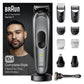 Braun MGK7420 tondeuse à cheveux Noir Lithium-Ion (Li-Ion)