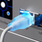 Ubiquiti UACC-Cable-Patch-EL-5M-W câble de réseau Translucide, Blanc Cat6