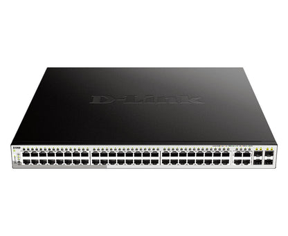 D-Link DGS-1210-52MP commutateur réseau Géré L2 Gigabit Ethernet (10/100/1000) 1U Noir