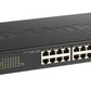 D-Link DGS-1100-26MPV2/B Géré L2 Gigabit Ethernet (10/100/1000) Connexion Ethernet, supportant l'alimentation via ce port (PoE) Noir