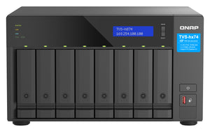 QNAP TVS-H874T-I9-64G serveur de stockage NAS Tower Intel® Core™ i9 64 Go DDR4 0 To QNAP QTS Noir