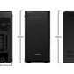 be quiet! Pure Base 600 Noir | Boîtier PC vitré, Mini ITX / Micro ATX / ATX,1 ventilateur Pure Wings 2 120 mm, 1 ventilateur Pure Wings 2 140 mm