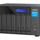 QNAP TVS-h874 NAS Tower Intel® Core™ i5 i5-12400 32 Go DDR4 0 To QuTS hero Noir