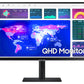 Samsung S60A écran plat de PC 68,6 cm (27") 2560 x 1440 pixels Quad HD LCD Noir