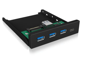 ICY BOX IB-HUB1418-i3 Noir