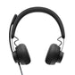 Logitech 981-000870 écouteur/casque Avec fil Arceau Appels/Musique USB Type-C Graphite