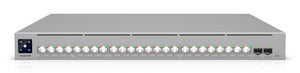 Ubiquiti UniFi ECS-24-POE commutateur réseau Géré L2/L3 10G Ethernet (100/1000/10000) Connexion Ethernet, supportant l'alimentation via ce port (PoE) 1U Gris