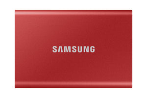 Samsung Portable SSD T7 500 Go USB Type-C 3.2 Gen 2 (3.1 Gen 2) Rouge