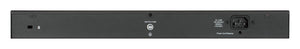 D-Link DGS-1100-26MPV2/B Géré L2 Gigabit Ethernet (10/100/1000) Connexion Ethernet, supportant l'alimentation via ce port (PoE) Noir