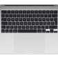Apple MacBook Air Apple M M4 Ordinateur portable 38,9 cm (15.3") 16 Go 256 Go SSD Wi-Fi 6E (802.11ax) macOS Sequoia Argent