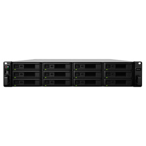 Synology RackStation RS3618xs NAS Rack (2 U) Intel® Xeon® D D-1521 8 Go DDR4 0 To DiskStation Manager Noir
