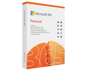 Microsoft 365 Personal 1 licence(s) Abonnement Italien 1 année(s)