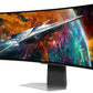 Samsung G95SC écran plat de PC 124,5 cm (49") 5120 x 1440 pixels Dual QHD OLED Argent