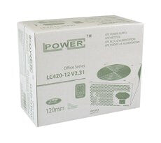 LC-Power LC420-12 V2.31 unité d'alimentation d'énergie 300 W 20+4 pin ATX ATX Noir