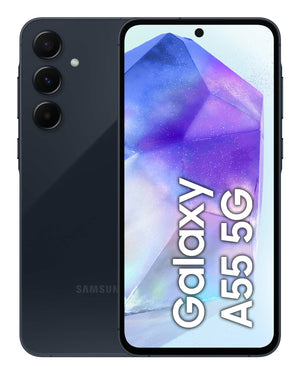 Samsung Galaxy A55 5G SM-A556 16,8 cm (6.6") Double SIM hybride Android 14 USB Type-C 8 Go 256 Go 5000 mAh Marine