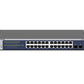NETGEAR GS724Tv6 Géré L2+/L3 Gigabit Ethernet (10/100/1000) 1U Bleu, Gris