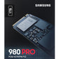 Samsung 980 PRO 1 To M.2 PCI Express 4.0 NVMe V-NAND MLC