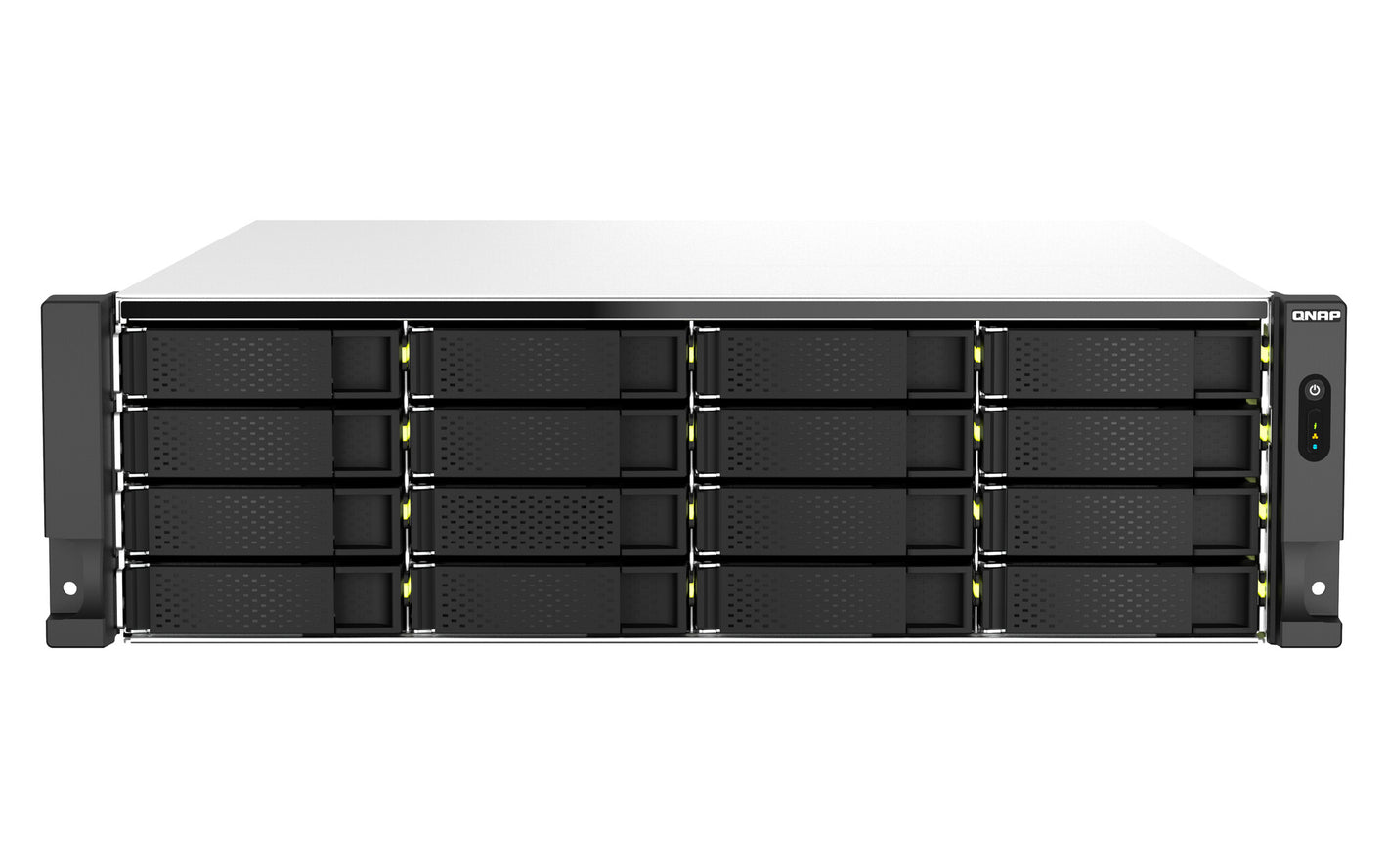 QNAP TS-h2287XU-RP NAS Rack (3 U) Intel Xeon E E-2336 32 Go DDR4 0 To QuTS hero Noir, Blanc
