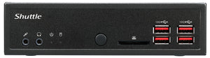 Shuttle XPC slim Barebone DH32U5, Intel i5-1135G7, 4x HDMI 2.0b 2x LAN, 2x COM, incl. VESA , fonctionnement permanent 24/7