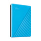 Western Digital My Passport disque dur externe 4 To 3.2 Gen 1 (3.1 Gen 1) Bleu