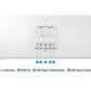 Samsung M8 M80F écran plat de PC 81,3 cm (32") 3840 x 2160 pixels 4K Ultra HD LCD Blanc