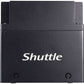 Shuttle EDGE EN01J3 Intel® Celeron® J3355 4 Go LPDDR4-SDRAM 64 Go eMMC Mini PC Noir