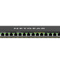NETGEAR GS316EP-100PES commutateur réseau Géré Gigabit Ethernet (10/100/1000) Connexion Ethernet, supportant l'alimentation via ce port (PoE) Noir