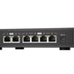 QNAP QSW-2104-2T commutateur réseau Non-géré 2.5G Ethernet (100/1000/2500) Noir