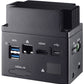 Shuttle EDGE EN01J3 Intel® Celeron® J3355 4 Go LPDDR4-SDRAM 64 Go eMMC Mini PC Noir
