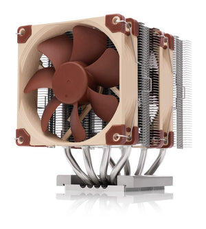 Noctua NH-D9 TR5-SP6 4U système de refroidissement d’ordinateur Processeur Refroidisseur d'air 9,2 cm Châtain clair